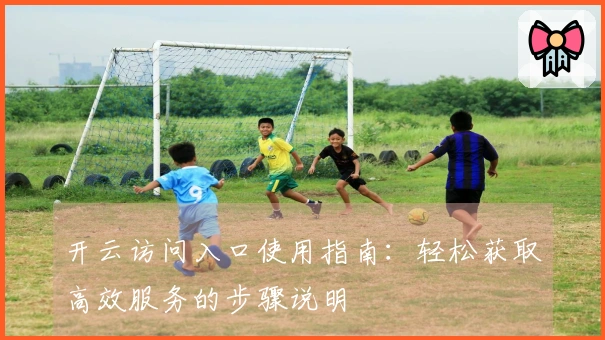 开云访问入口使用指南：轻松获取高效服务的步骤说明